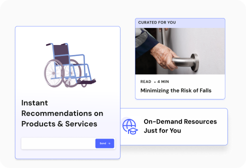 Breadth of Services personal caregiving resources